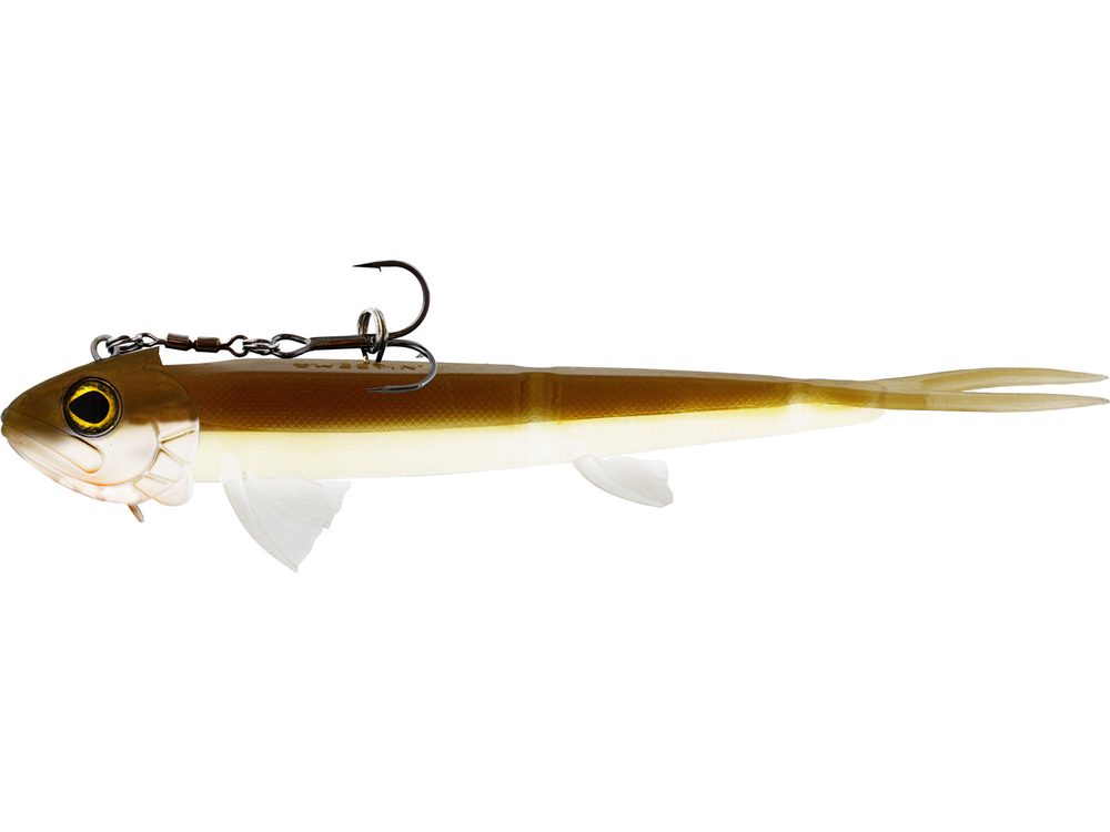 E-shop Westin Gumová nástraha TwinTeez Pelagic V-Tail R'n'R 21cm 70g - Baitfish Ghost