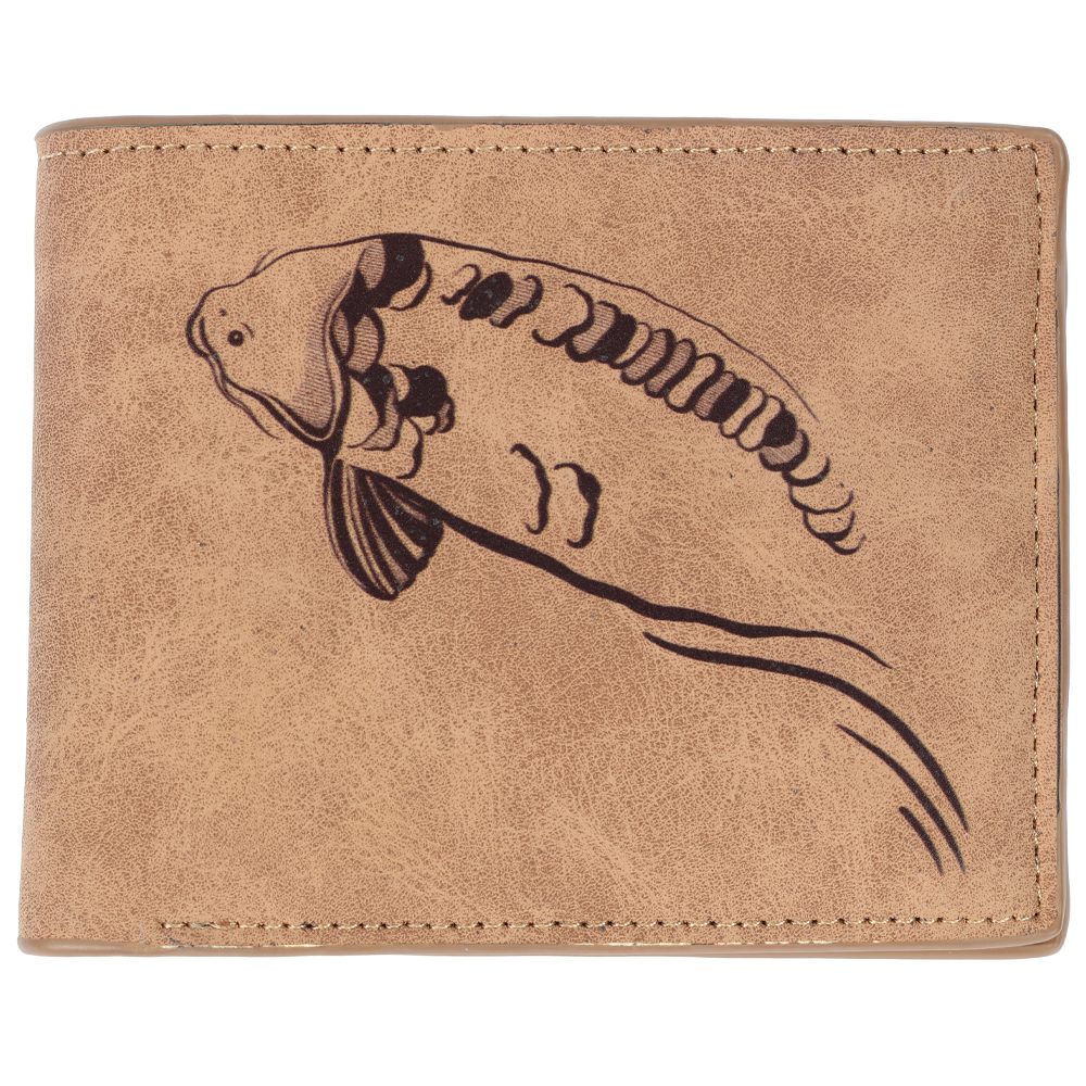 E-shop Giants fishing Peněženka plavající kapr Brown Wallet Swimming Carp hnědá,Giants fishing Peněženka plavající kapr Brown Wallet Swimming Carp hnědá