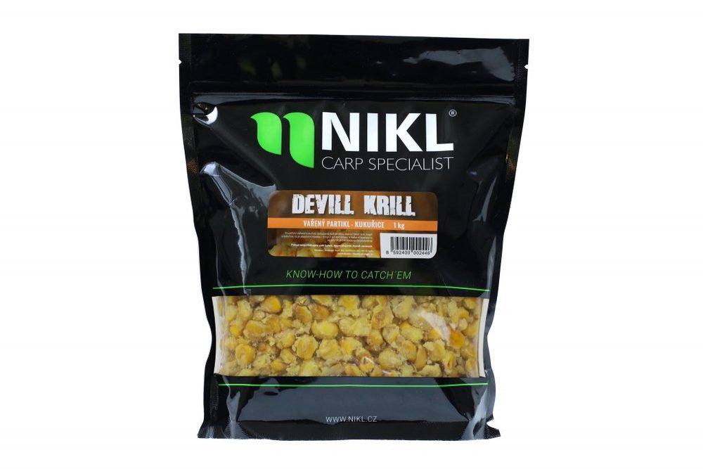 E-shop Nikl Vařená kukuřice 1kg - Devil Krill,Nikl Vařená kukuřice 1kg - Devil Krill