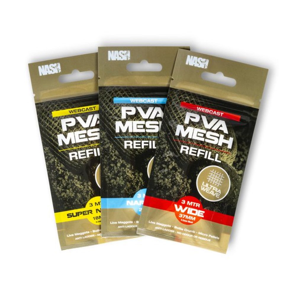 E-shop Nash Náhradní PVA punčocha Webcast Ultra Weave PVA Refill 3m,Nash Náhradní PVA punčocha Webcast Ultra Weave PVA Refill 3m