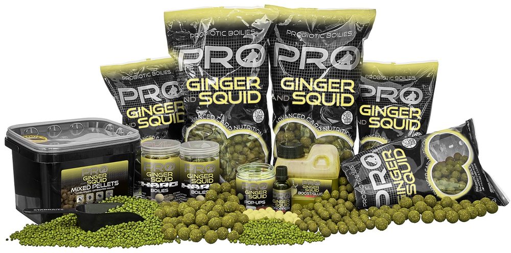 Starbaits Plovoucí Boilie Pro Ginger Squid 80g - 20mm
