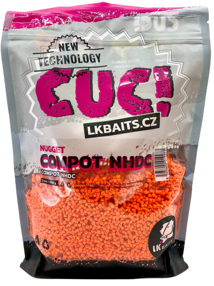 Fotografie LK Baits Nugget CUC! 2mm 600g - Compot NHDC