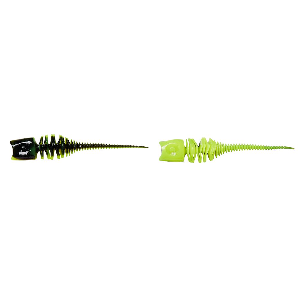 DAM Gumová Nástraha Effzett Garlic Trout 6cm 10ks - UV Yellow/Black