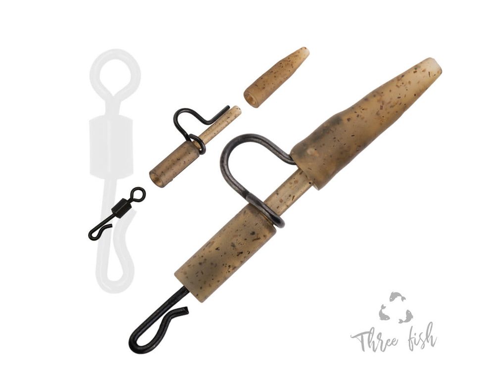 Fotografie Zfish Závěska Heavy Duty Clip & Tail Rubber + QC