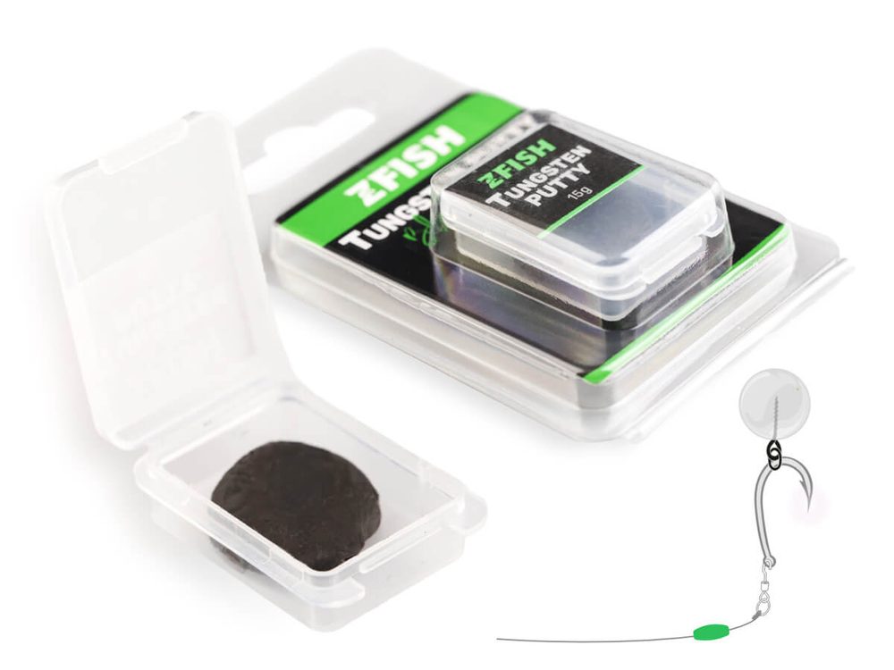 E-shop Zfish Plastické Olovo Tungsten Putty Black,Zfish Plastické Olovo Tungsten Putty Black