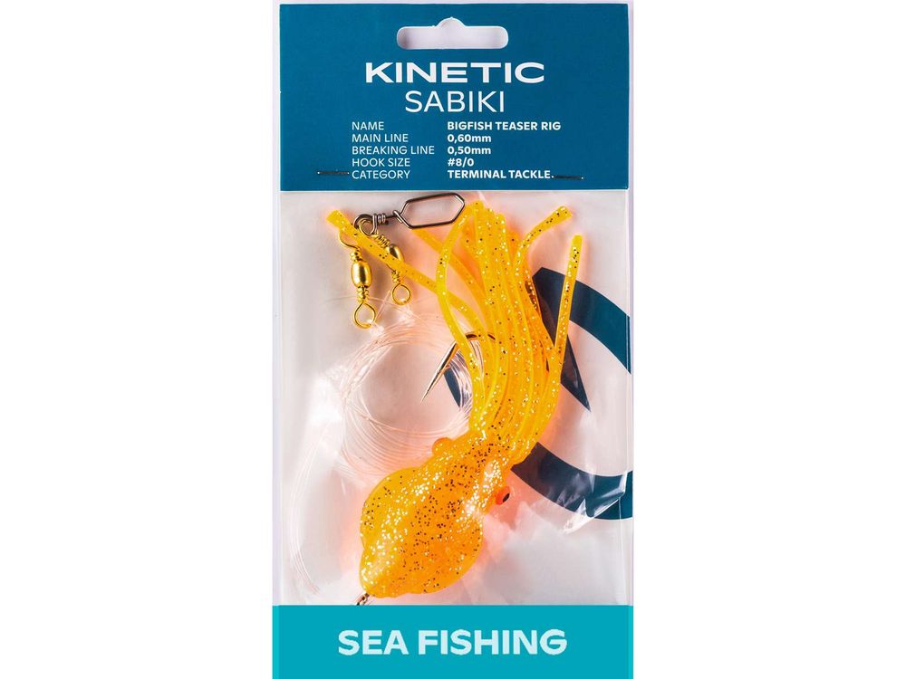 Kinetic Návazec Sabiki BigFish Teaser vel.8/0 Pink/Glow,Kinetic Návazec Sabiki BigFish Teaser vel.8/0 Pink/Glow