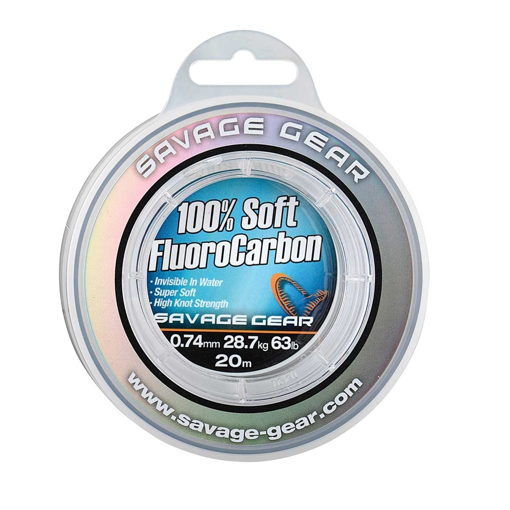 E-shop Savage Gear Fluorocarbon Soft Fluoro Carbon 50m - 0,17mm/2,1kg,Savage Gear Fluorocarbon Soft Fluoro Carbon 50m - 0,17mm/2,1kg