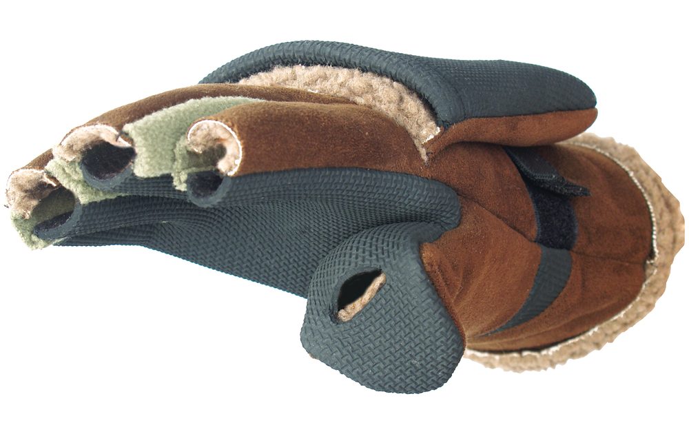 E-shop Norfin Rukavice Mittens hnědé,Norfin Rukavice Mittens hnědé