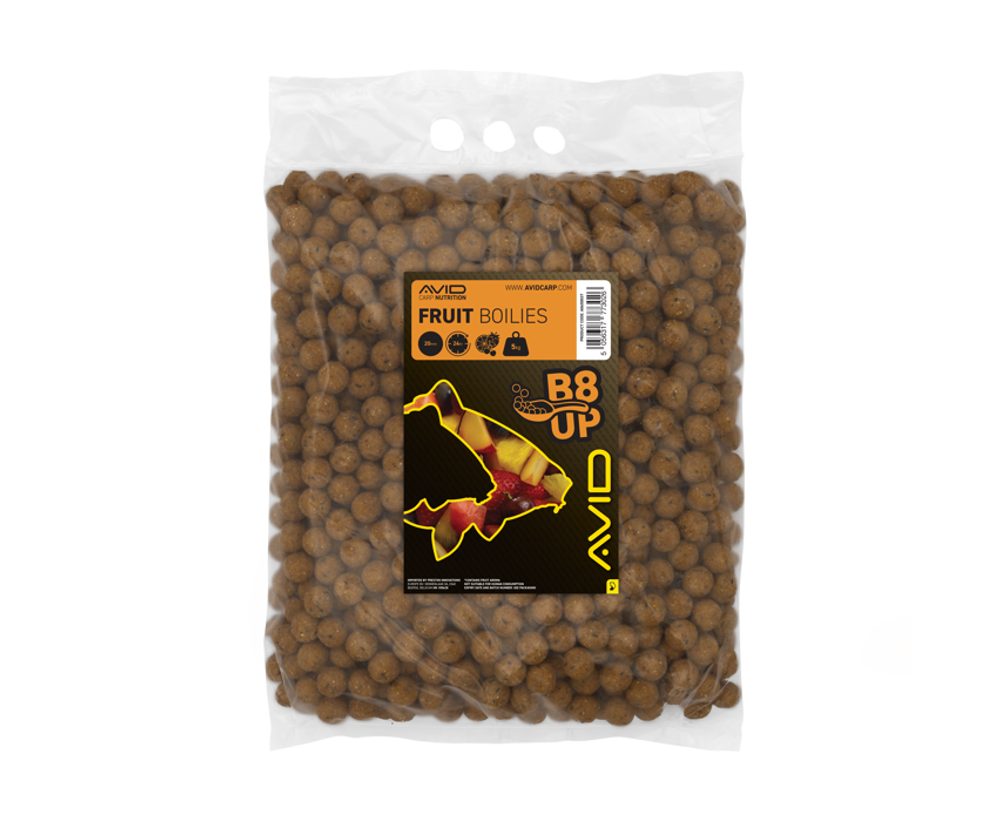 E-shop Avid Boilies B8-Up 20mm 5kg - Fruit,Avid Boilies B8-Up 20mm 5kg - Fruit