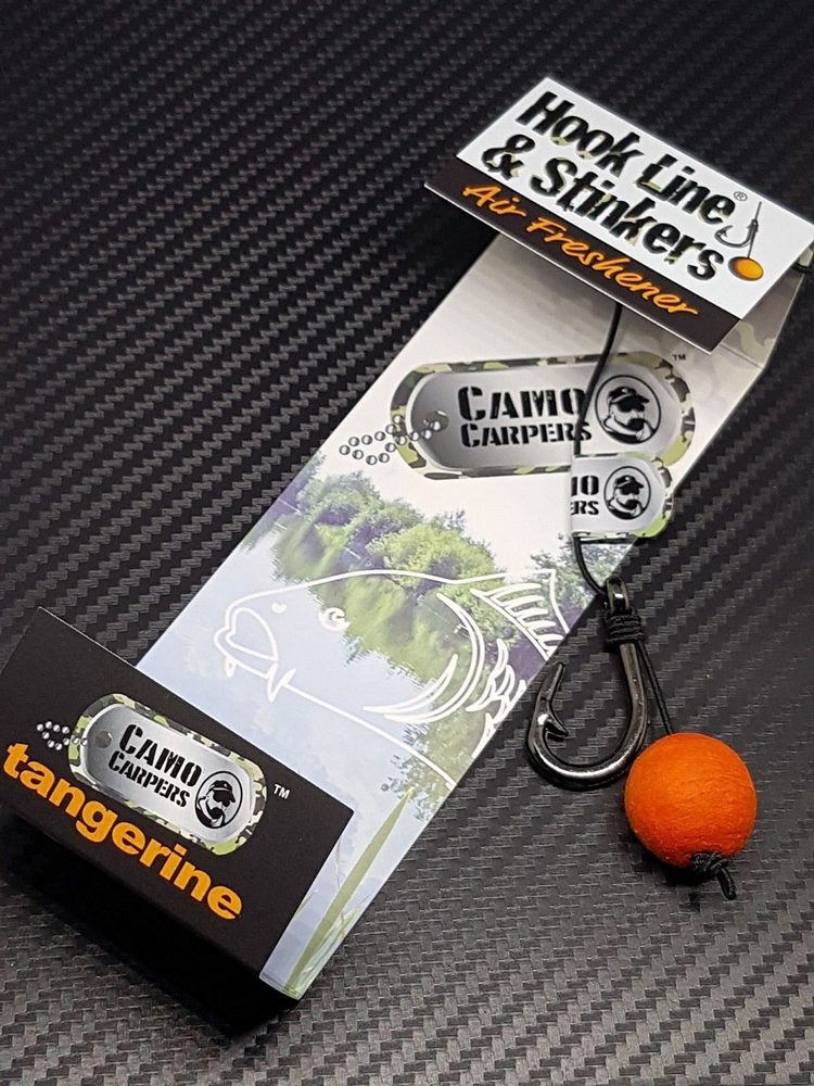 E-shop Camo Carpers Osvěžovač vzduchu Hook Line & Stinkers - Mandarinka,Camo Carpers Osvěžovač vzduchu Hook Line & Stinkers - Mandarinka