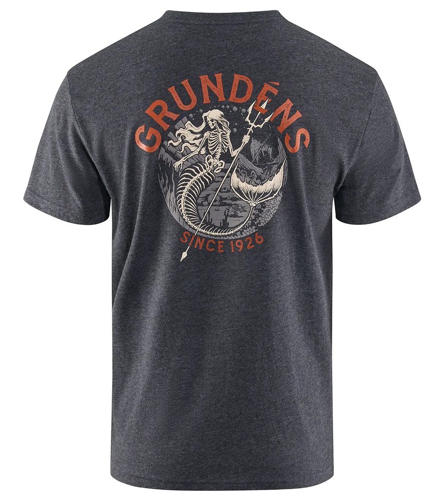 Grundéns Triko Dead Reckoning SS T-Shirt Heather Charcoal - S