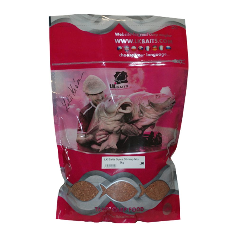 Fotografie LK Baits Method Mix Spice Shrimp Mix 3kg