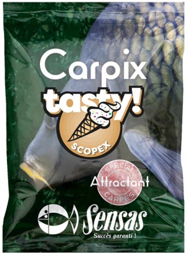 E-shop Sensas Posilovač Powder Carp Tasty 300g - scopex,Sensas Posilovač Powder Carp Tasty 300g - scopex