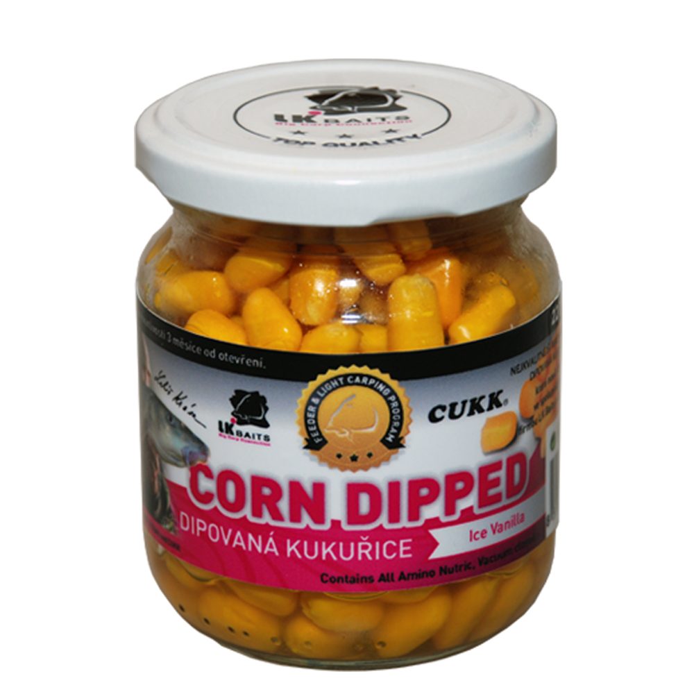 E-shop LK Baits Dipovaná kukuřice 220ml - Ice Vanilla,LK Baits Dipovaná kukuřice 220ml - Ice Vanilla