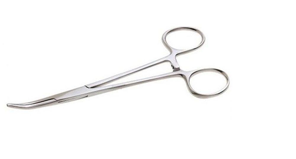 Fotografie Zfish Pean Zahnutý Forceps Curved 15cm