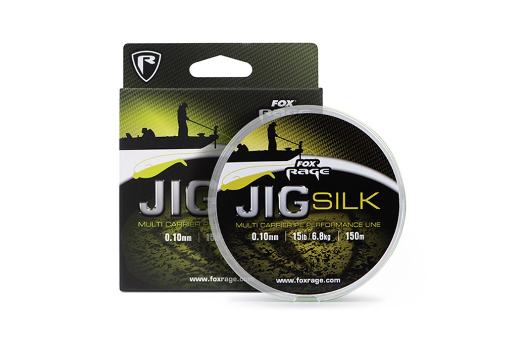 Fox Rage Šňůra Jig Silk 150m - 0,27mm 48lb,Fox Rage Šňůra Jig Silk 150m - 0,27mm 48lb