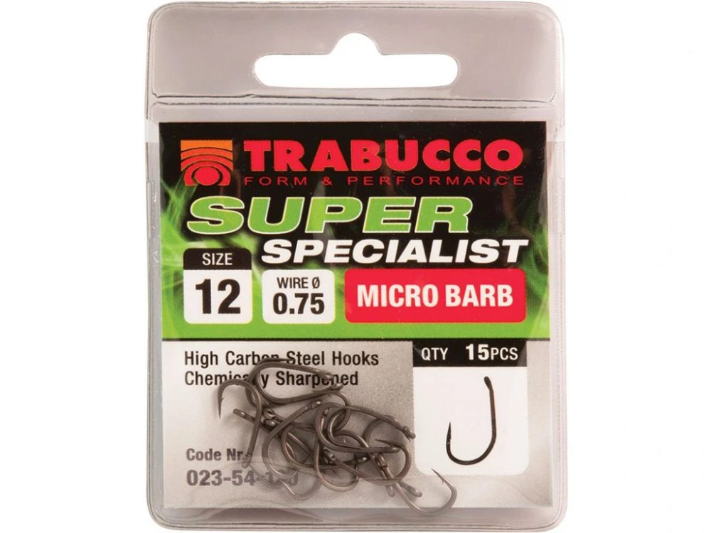Trabucco Háčky Super Specialist 15ks - vel. 6,Trabucco Háčky Super Specialist 15ks - vel. 6
