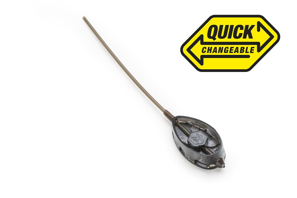 E-shop Mivardi Krmítko Method Feeder QMR Flat L long - 20g,Mivardi Krmítko Method Feeder QMR Flat L long - 20g
