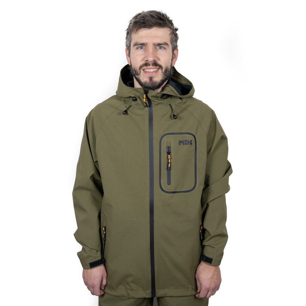 Mikbaits Nepromokavá bunda Aqua 10000 zelená - XXXL