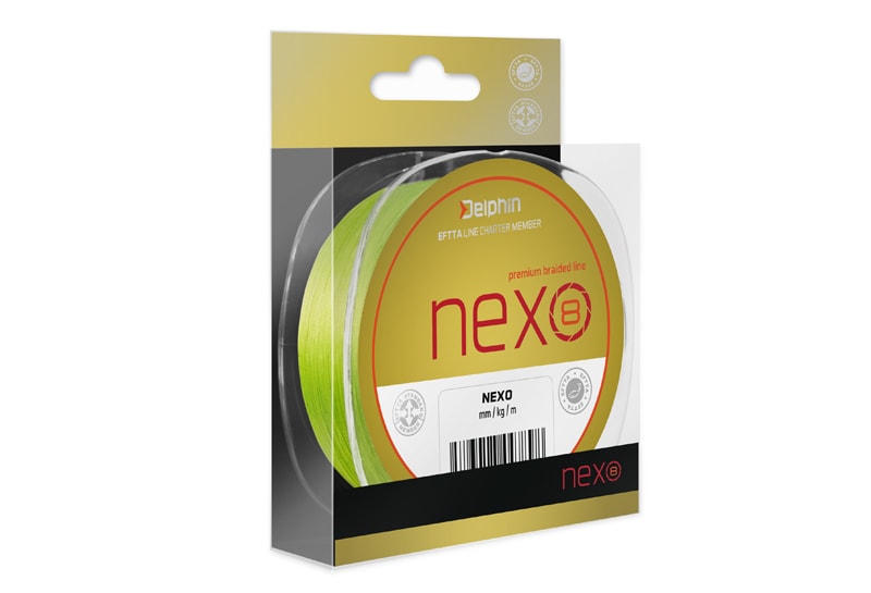 E-shop Delphin Šňůra Nexo 8 fluo - 0,08mm 11lbs 300m