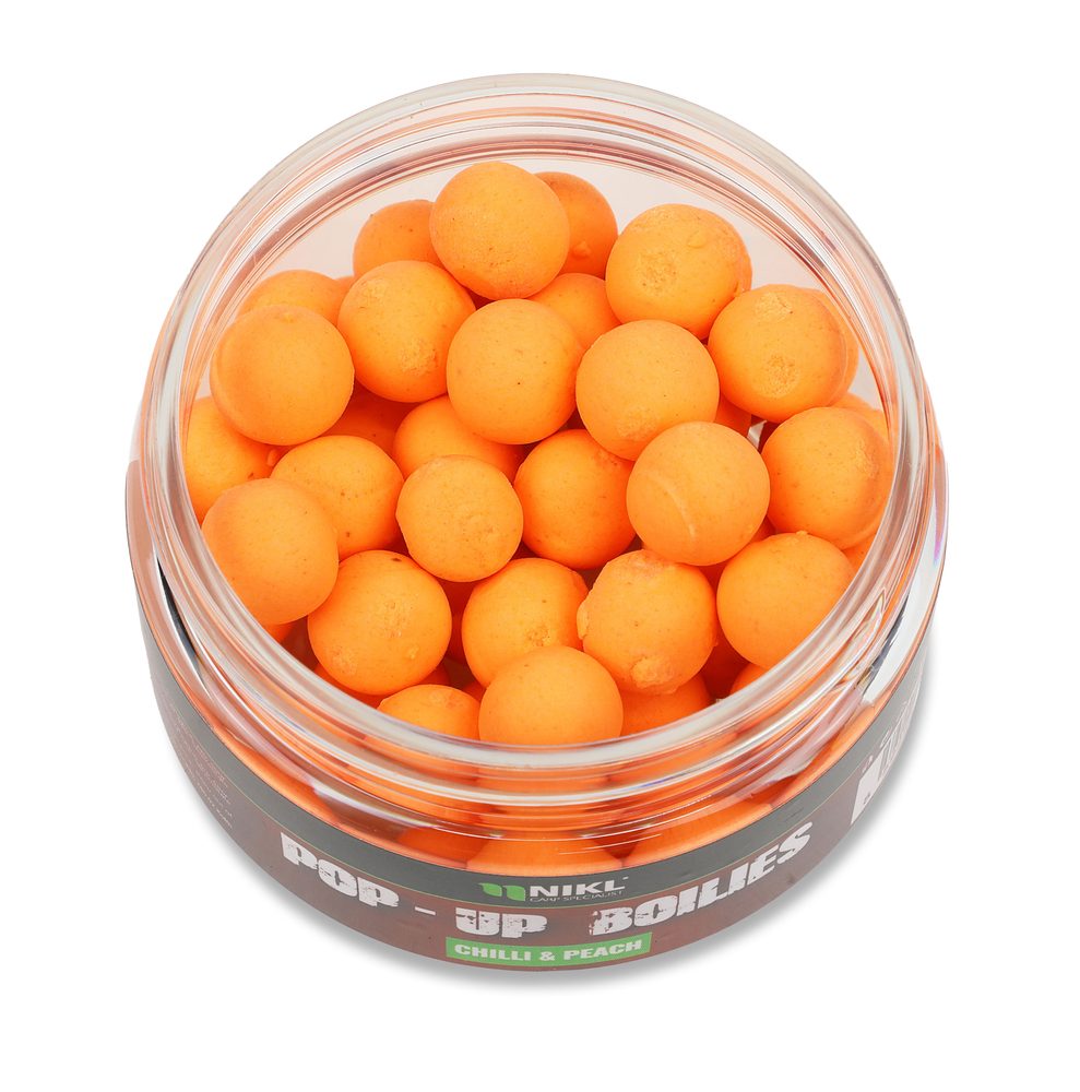 E-shop Nikl Plovoucí boilies 10mm 20g - Chilli & Peach,Nikl Plovoucí boilies 10mm 20g - Chilli & Peach