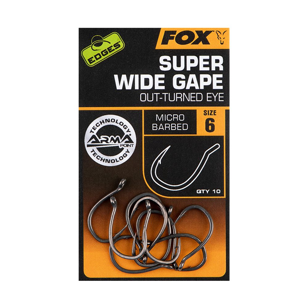 E-shop Fox Háčky Armapoint Super Wide Gape 10ks (Out-turned Eye),Fox Háčky Armapoint Super Wide Gape 10ks (Out-turned Eye)
