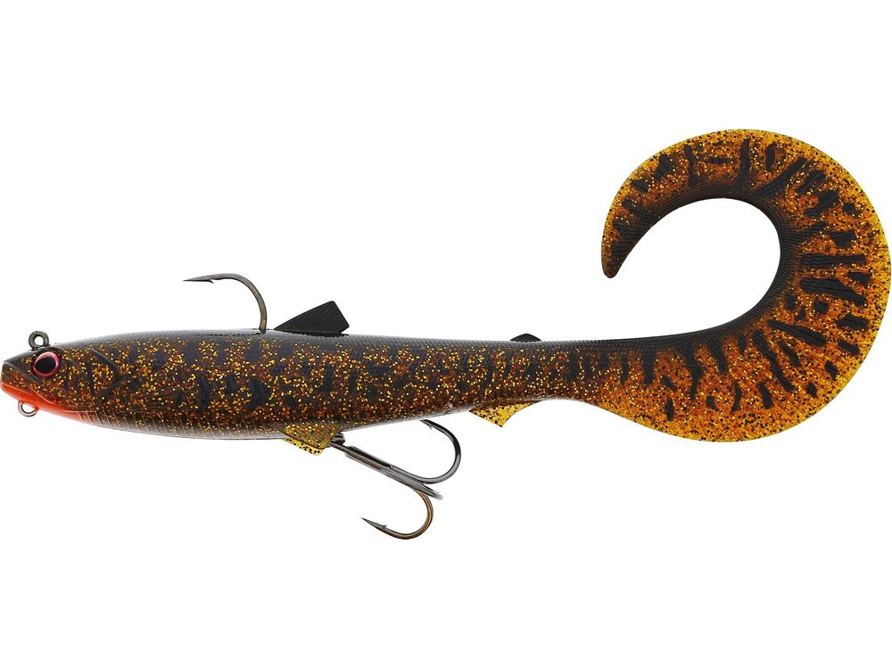 Westin Gumová nástraha Bullteez Curltail R2F Sinking Motoroil Burbot - 21cm  73g,Westin Gumová nástraha Bullteez Curltail R2F Sinking Motoroil Burbot 