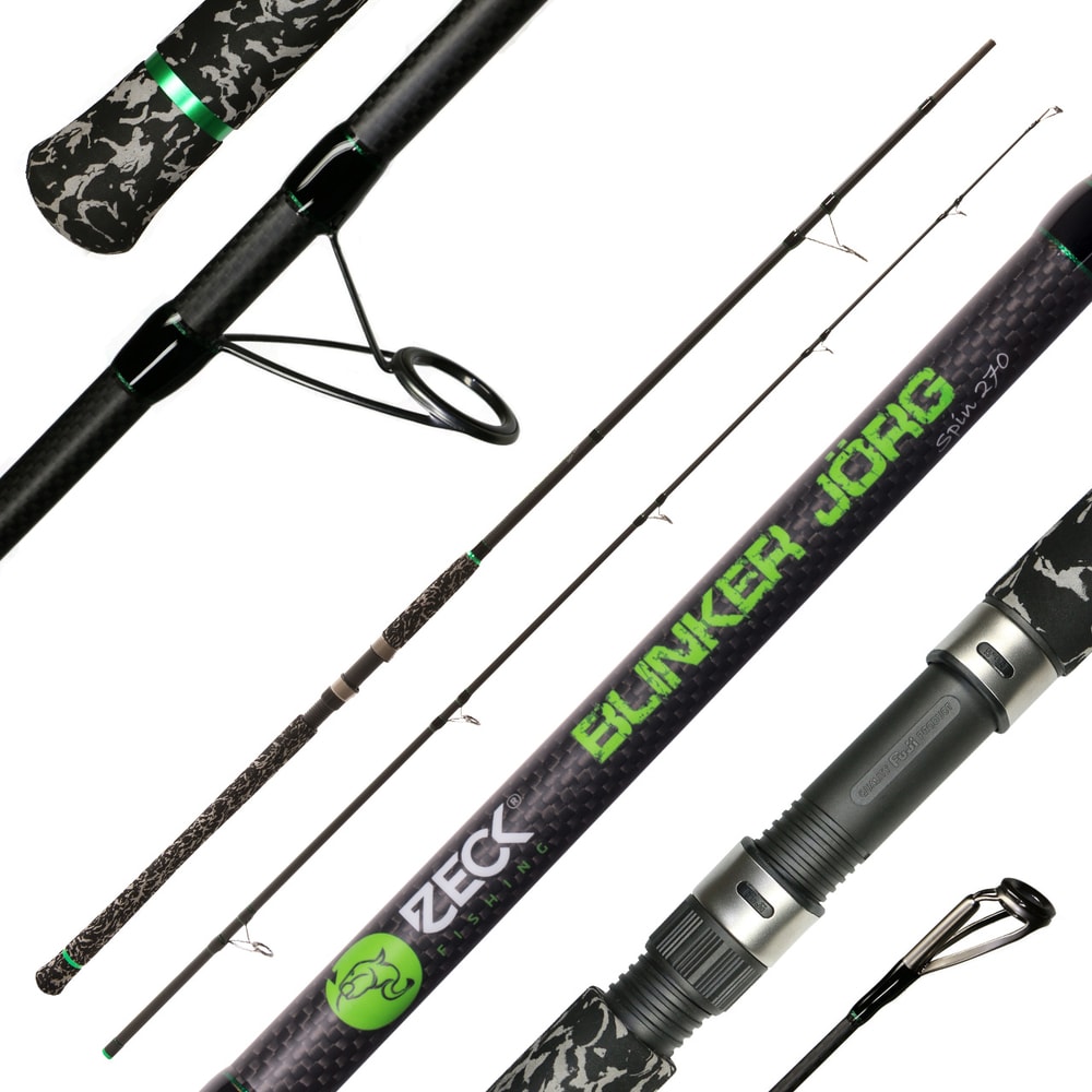 Zeck Sumcový prut Blinker Jörg Spin 270cm 30-180g,Zeck Sumcový prut Blinker Jörg Spin 270cm 30-180g