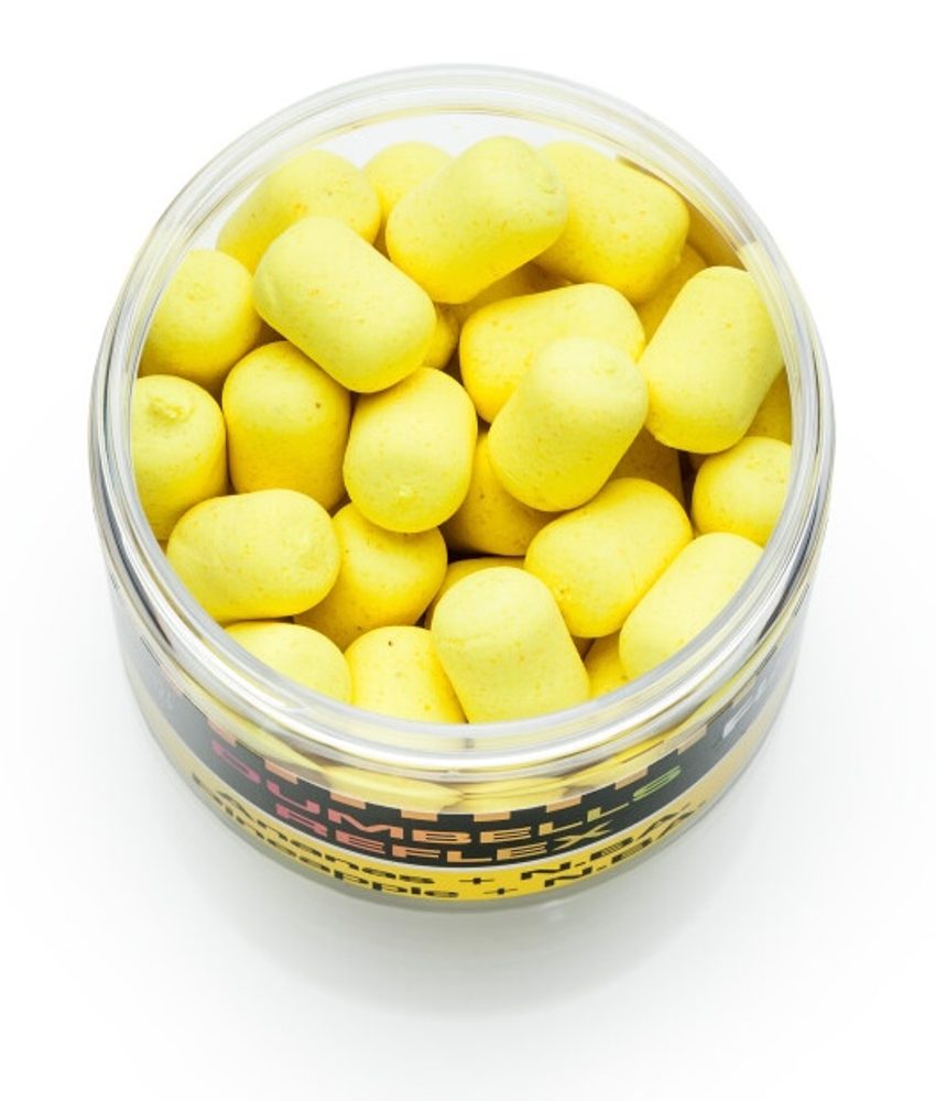 E-shop Mivardi Plovoucí boilie Rapid Dumbells Reflex 18mm 70g - Pineapple + N.BA.,Mivardi Plovoucí boilie Rapid Dumbells Reflex 18mm 70g - Pineapple + N.BA.