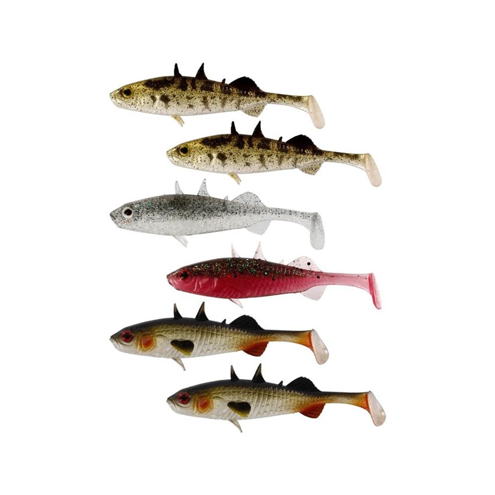 E-shop Westin Gumová nástraha Stanley the Stickleback Clear Water Mix - 5,5cm/1,5g/6ks,Westin Gumová nástraha Stanley the Stickleback Clear Water Mix - 5,5cm