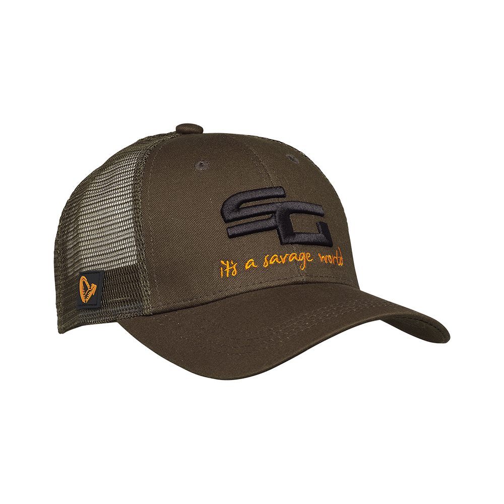E-shop Savage Gear Kšiltovka SG4 Cap Olive Green,Savage Gear Kšiltovka SG4 Cap Olive Green