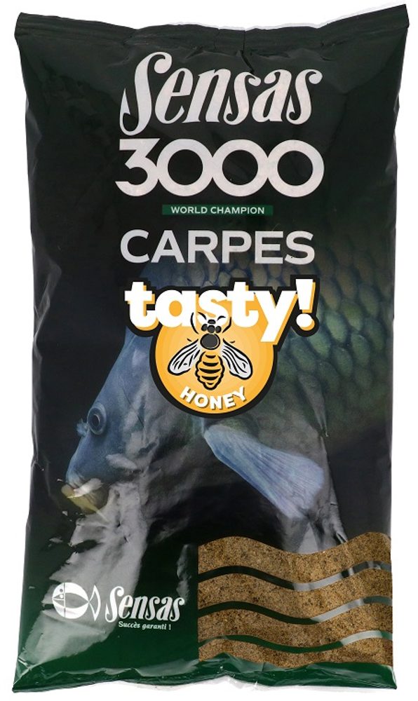 E-shop Sensas Krmítková směs 3000 Carp Tasty 1kg - Med,Sensas Krmítková směs 3000 Carp Tasty 1kg - Med