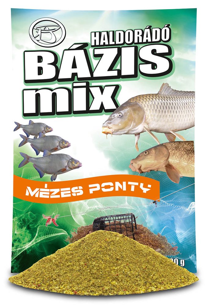 E-shop Haldorádó Vnadící směs Bázis Mix 2,5kg - Kapr/Med,Haldorádó Vnadící směs Bázis Mix 2,5kg - Kapr/Med