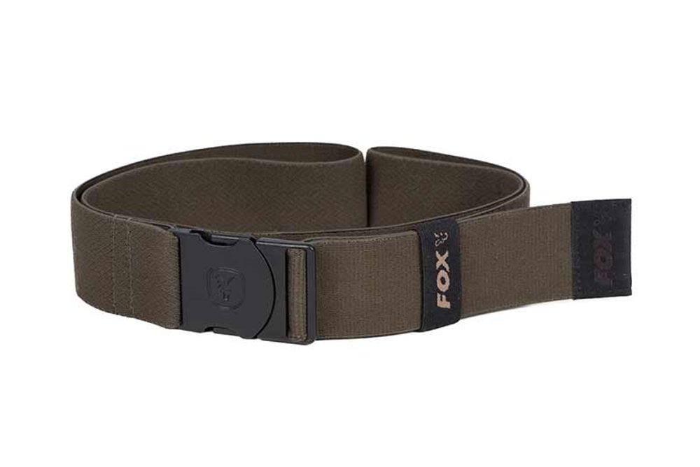 Fox Opasek Elasticated Khaki Belt - Standard