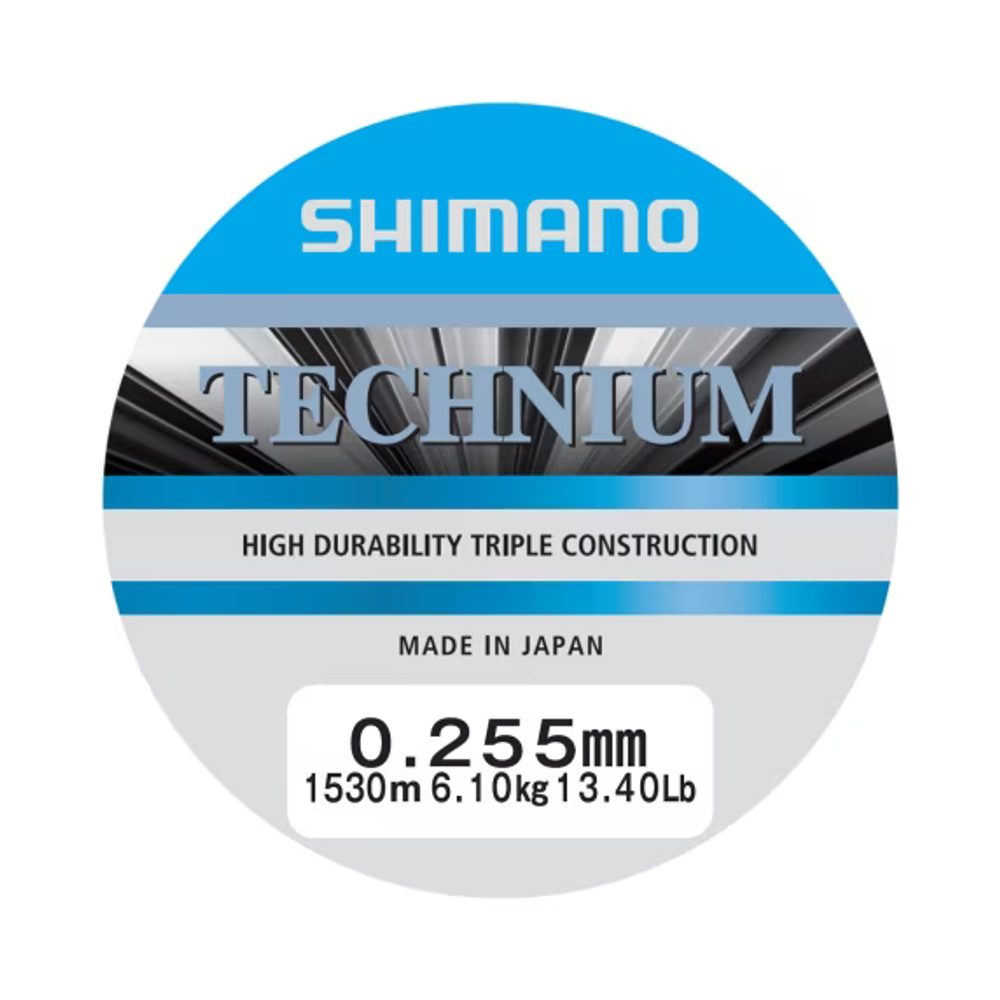 Shimano Vlasec Line Technium A Mono Grey - 0,255mm 6,1kg 1530m