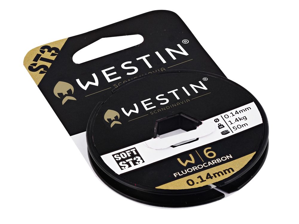 E-shop Westin Fluorocarbon W6 ST3 Fluorocarbon Clear - 1,2mm/64,2kg 20m