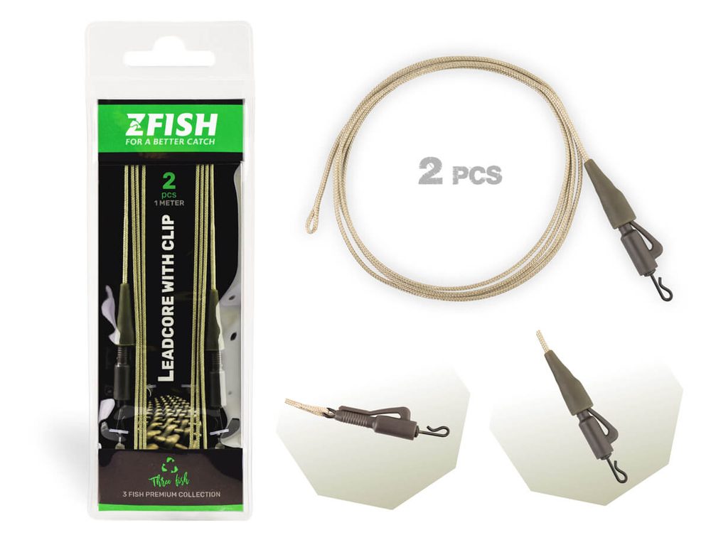 Zfish Montáž Leadcore Lead clip 2ks,Zfish Montáž Leadcore Lead clip 2ks