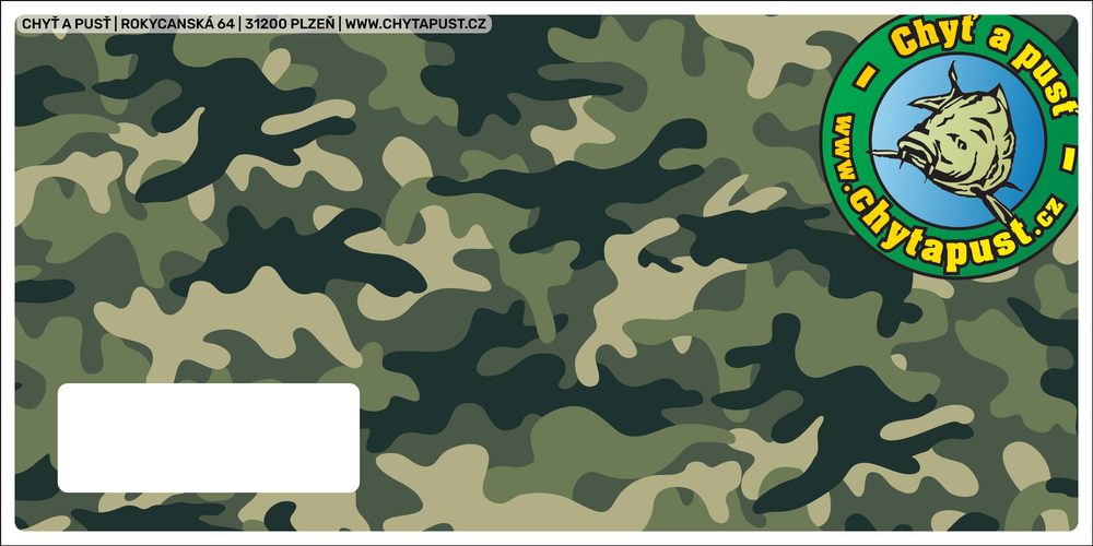 E-shop Chyť a pusť Obálka na tištěný poukaz,Chyť a pusť Obálka na tištěný poukaz