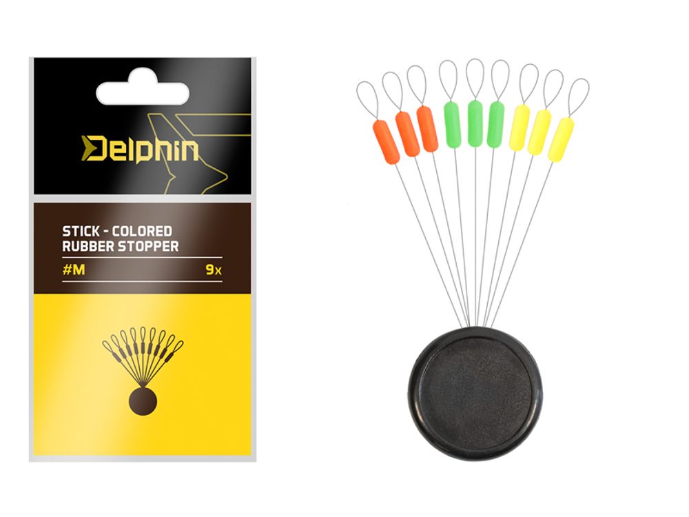E-shop Delphin Zarážky Stick Colored Rubber Stopper M,Delphin Zarážky Stick Colored Rubber Stopper M