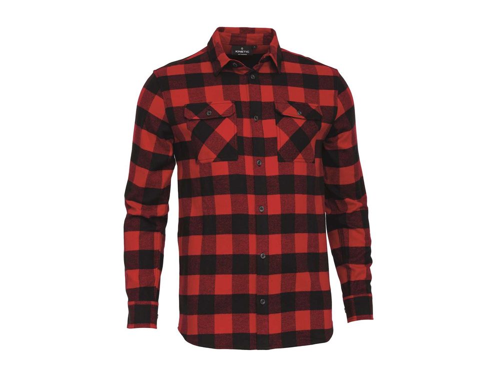 Kinetic Košile Aron Shirt Red - M