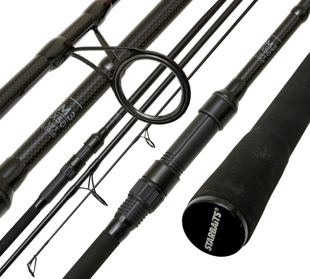 E-shop Starbaits Prut M3 T-Spec X50 3,6m 3lbs 3díly