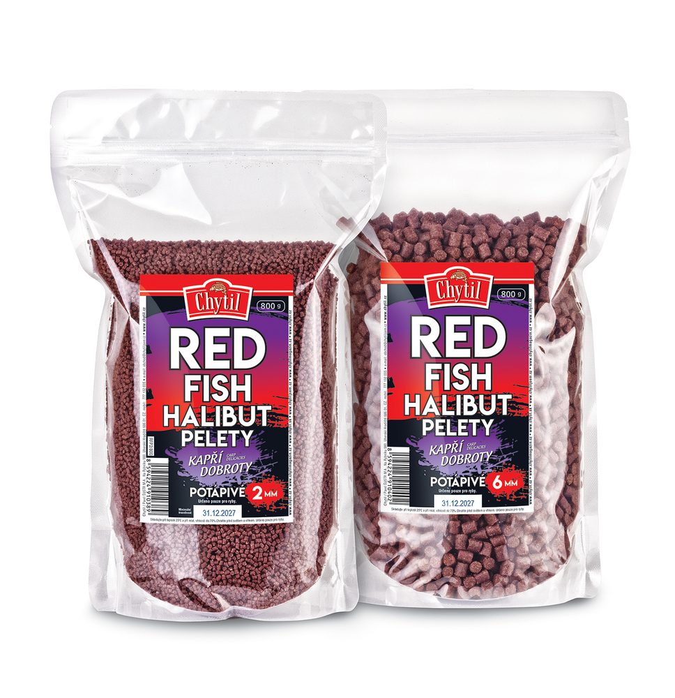 E-shop Chytil Pelety Red Fish Halibut 800g - 2mm,Chytil Pelety Red Fish Halibut 800g - 2mm