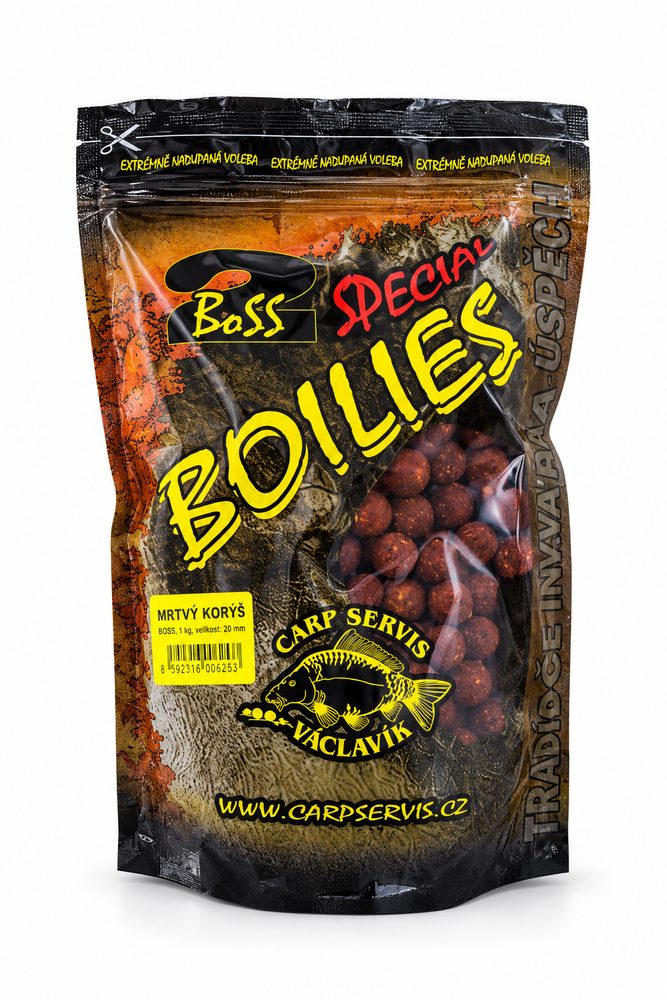 Carp Servis Václavík Boilies Boss2 Speciál Mrtvý korýš - 20mm 1kg