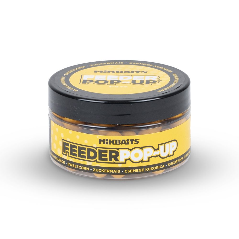 Mikbaits Boilies Feeder pop-up 8+12mm 100ml - Sladká kukuřice,Mikbaits Boilies Feeder pop-up 8+12mm 100ml - Sladká kukuřice
