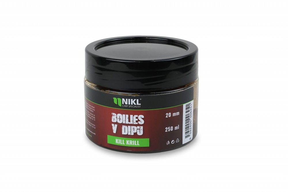 E-shop Nikl Boilies v dipu Kill Krill 250g - 20mm,Nikl Boilies v dipu Kill Krill 250g - 20mm