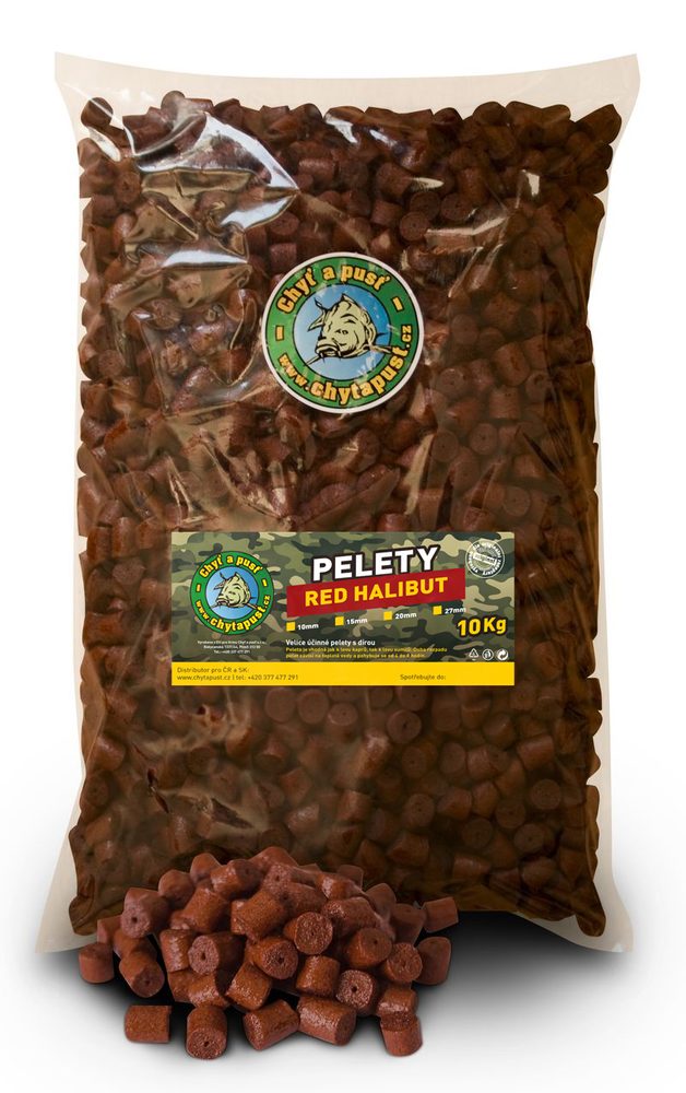 E-shop Chyť a pusť Pelety RED Halibut 10kg - 10mm,Chyť a pusť Pelety RED Halibut 10kg - 10mm
