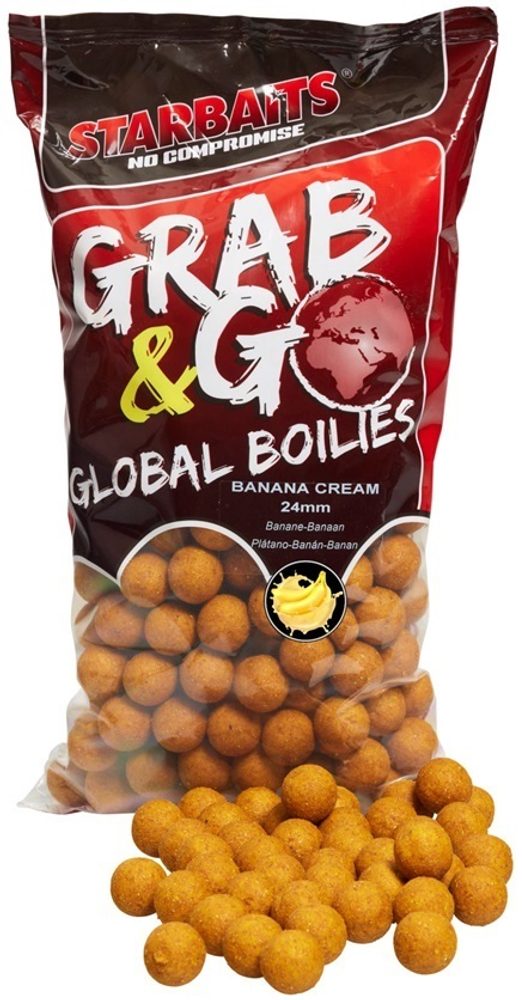 E-shop Starbaits Boilie Global Banana Cream,Starbaits Boilie Global Banana Cream