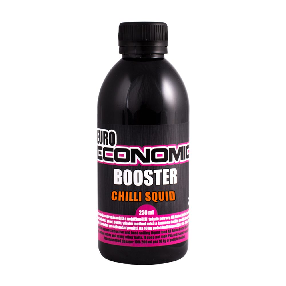 Fotografie LK Baits Booster 250 ml - Euro Economic - Chilli Squid