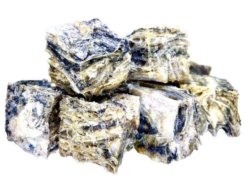 Fotografie LK Baits Pet Luxusní Rybí Kostky z Kůže Tresky 40g