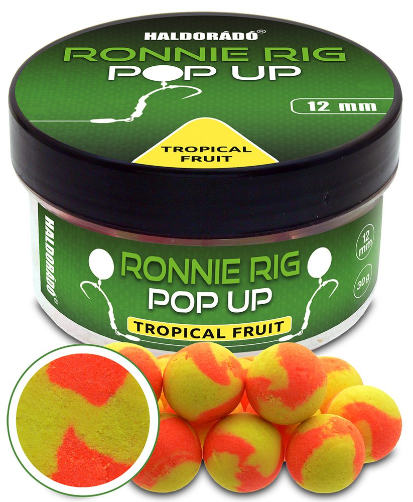 Haldorádó Pop-Up Ronnie Rig 12mm 30g - Tropical Fruit,Haldorádó Pop-Up Ronnie Rig 12mm 30g - Tropical Fruit